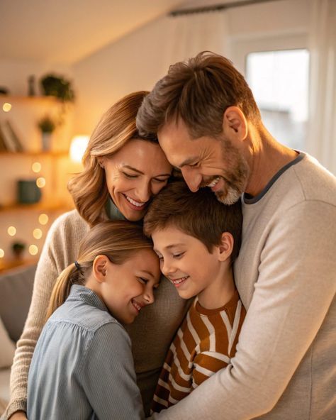 Family enjoying time together